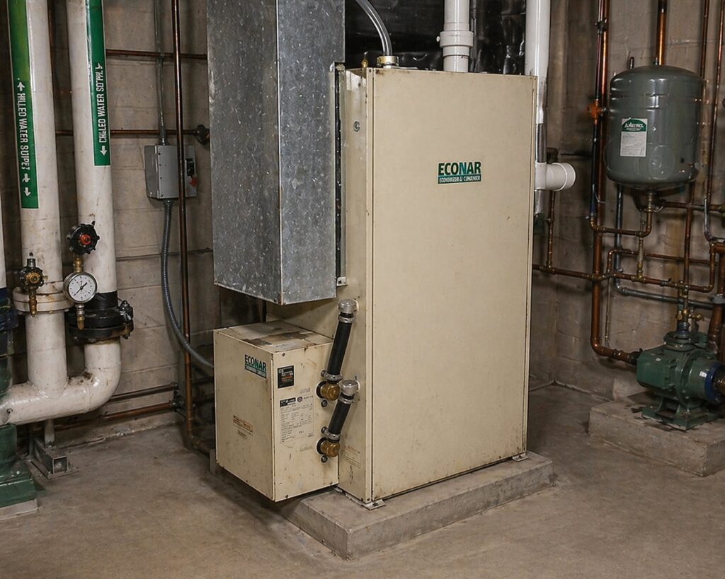 ECONAR replacement cost geothermal system installation